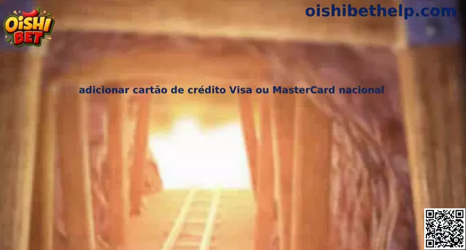 Agregar tarjeta Visa o MasterCard nacional en Oishi Bet