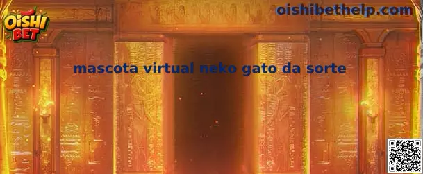 Mascota virtual neko gato da sorte
