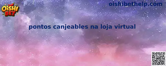 Pontos canjeables na loja virtual