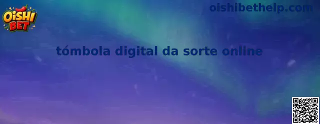 Tómbola digital da sorte online en plataforma digital
